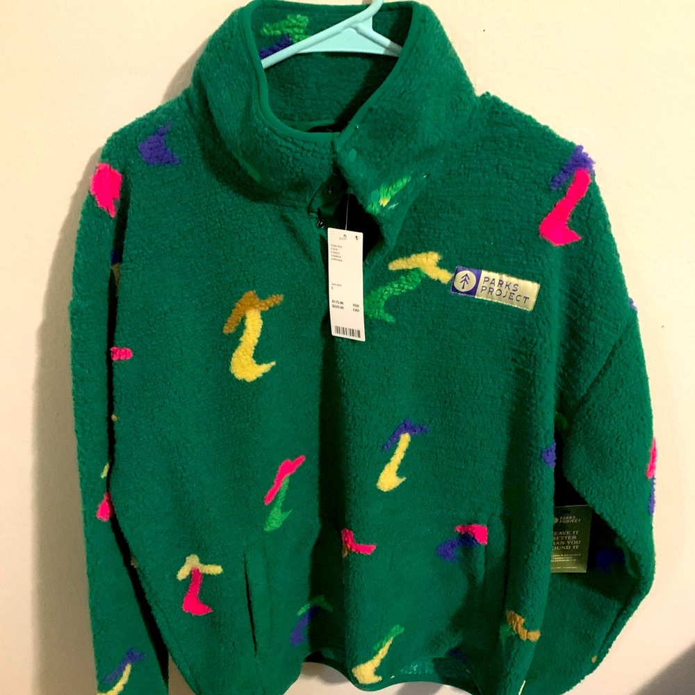 Parks project/ urban outfitters Large green sweater